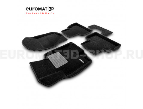 Текстильные 3D коврики Euromat3D Business в салон для Infiniti FX,QX70 (2008-2014/2015-) № EMC3D-002802 Текстильные 3D коврики Euromat3D Business в салон для Infiniti FX,QX70 (2008-2014/2015-) № EMC3D-002802