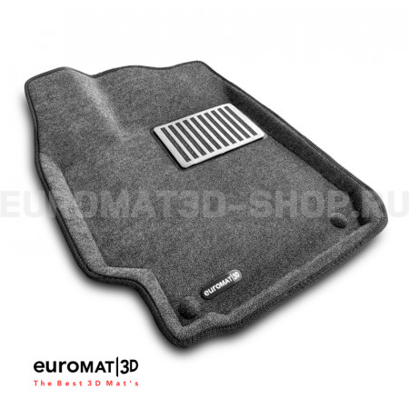 Текстильные 3D коврики Euromat3D Lux в салон для Toyota Camry V50 (2011-2017) № EM3D-005104G Серые Текстильные 3D коврики Euromat3D Lux в салон для Toyota Camry V50 (2011-2017) № EM3D-005104G Серые