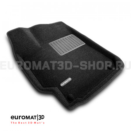 Текстильные 3D коврики Euromat3D Premium в салон для Toyota Camry V40 (2006-2011) № EMPR3D-005104
