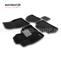 Текстильные 3D коврики Euromat3D Premium в салон для Bmw X7 (G07) (2019-) № EMPR3D-001226
