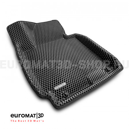 3D коврики Euromat3D EVA в салон для Kia Cerato (2013-2018) № EM3DEVA-002921