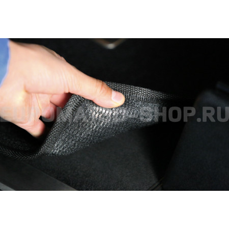 Текстильные 3D коврики Euromat3D Premium в салон для Audi A6 (2019-) № EMPR3D-001111