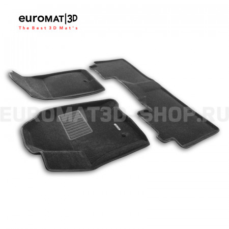 Текстильные 3D коврики Euromat3D Business в салон для Chevrolet Tahoe (2021-) № EMC3D-001308 Текстильные 3D коврики Euromat3D Business в салон для Chevrolet Tahoe (2021-) № EMC3D-001308