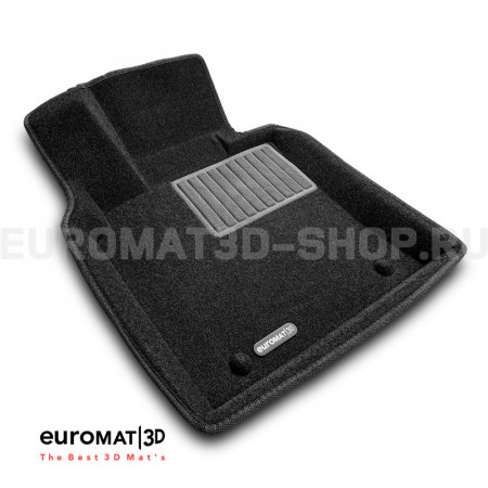 Текстильные 3D коврики Euromat3D Premium в салон для Toyota Avalon (2018-) № EMPR3D-0051XX