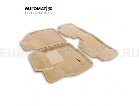 Текстильные 3D коврики Euromat3D Business в салон для Chevrolet Bolt (2016-) № EMC3D-001500T Бежевые Текстильные 3D коврики Euromat3D Business в салон для Chevrolet Bolt (2016-) № EMC3D-001500T Бежевые
