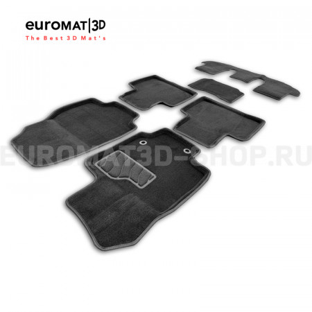 Коврики 3D ворс в салон Toyota Highlander (2021–2026) № SI3D00THXU70 Коврики 3D ворс в салон Toyota Highlander (2021–2026) № SI3D00THXU70