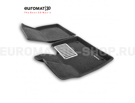 Текстильные 3D коврики Euromat3D Lux в салон для ZEEKR 9X (2025-) № EM3D-005724 Текстильные 3D коврики Euromat3D Lux в салон для ZEEKR 9X (2025-) № EM3D-005724